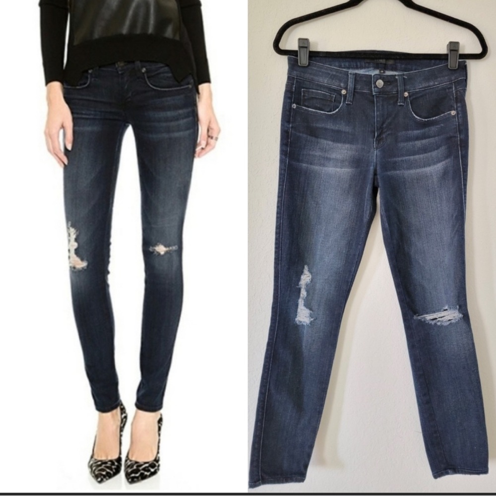 Genetic Denim Shya Distressed Skinny Jeans. Size 26
